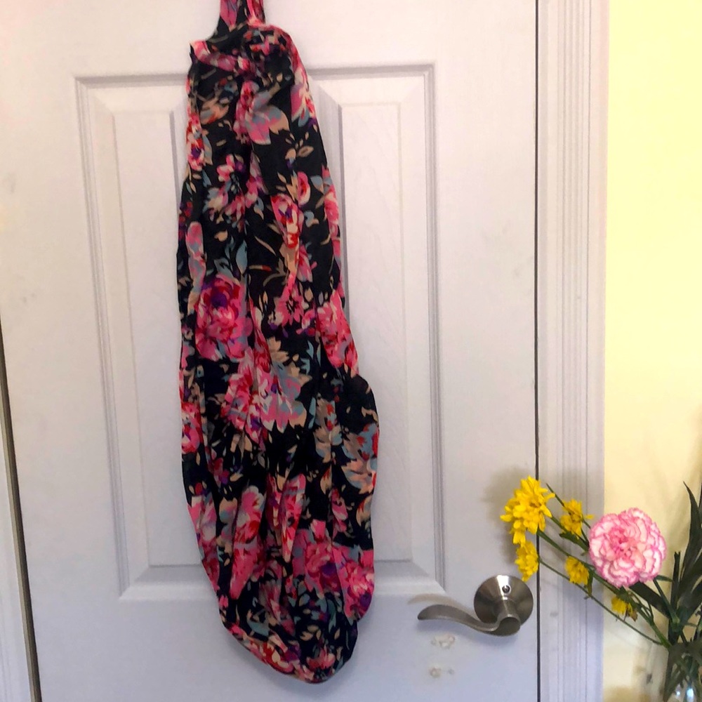 Floral scarf